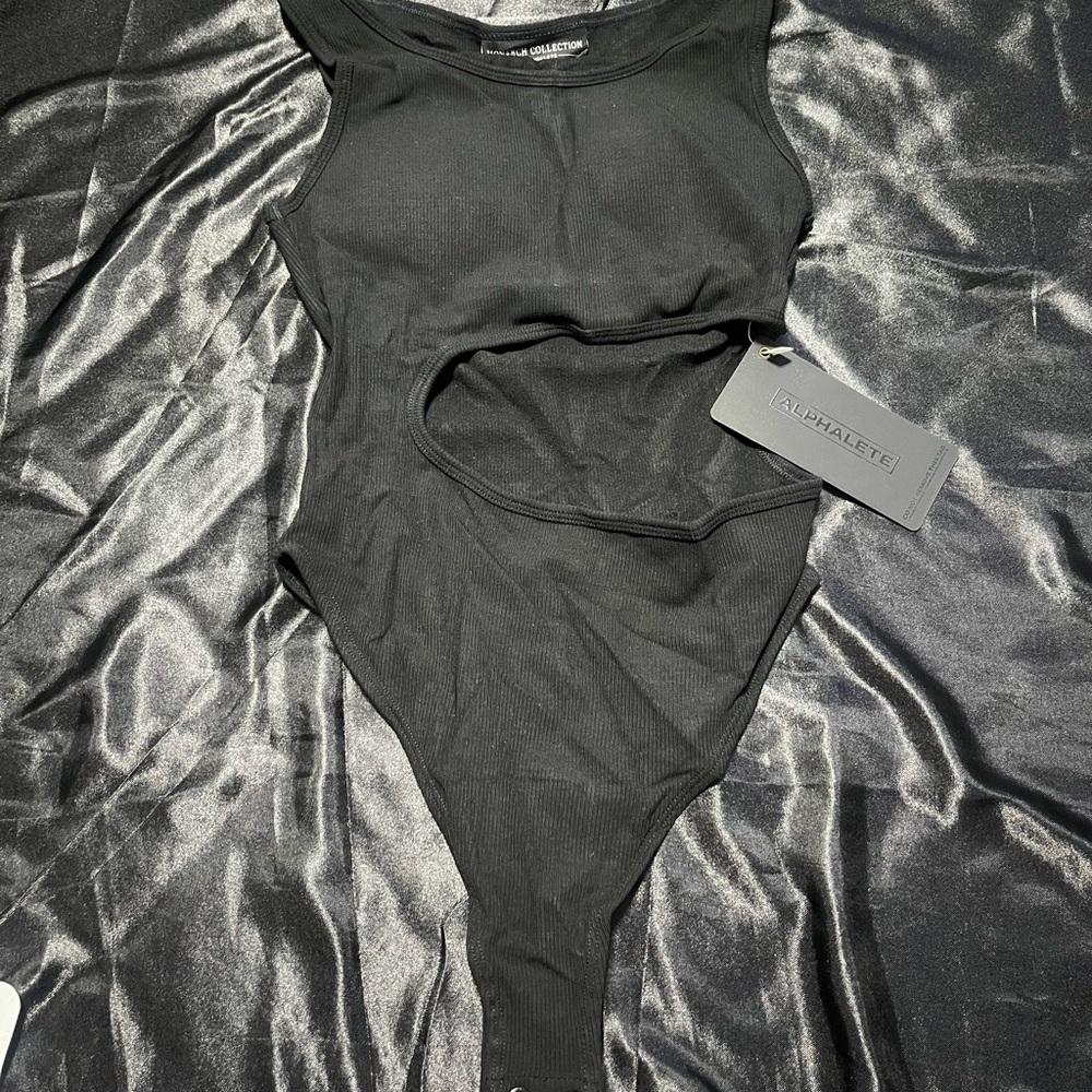 Alphalete Black Bodysuit
